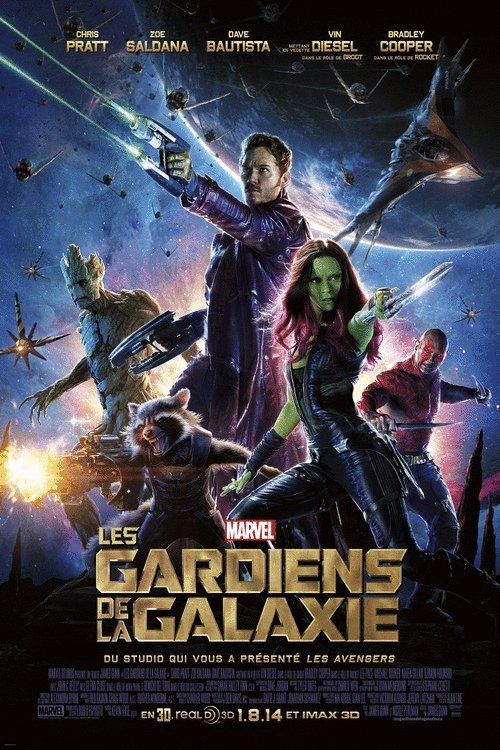 L'affiche du film Les Gardiens de la Galaxie [2014]