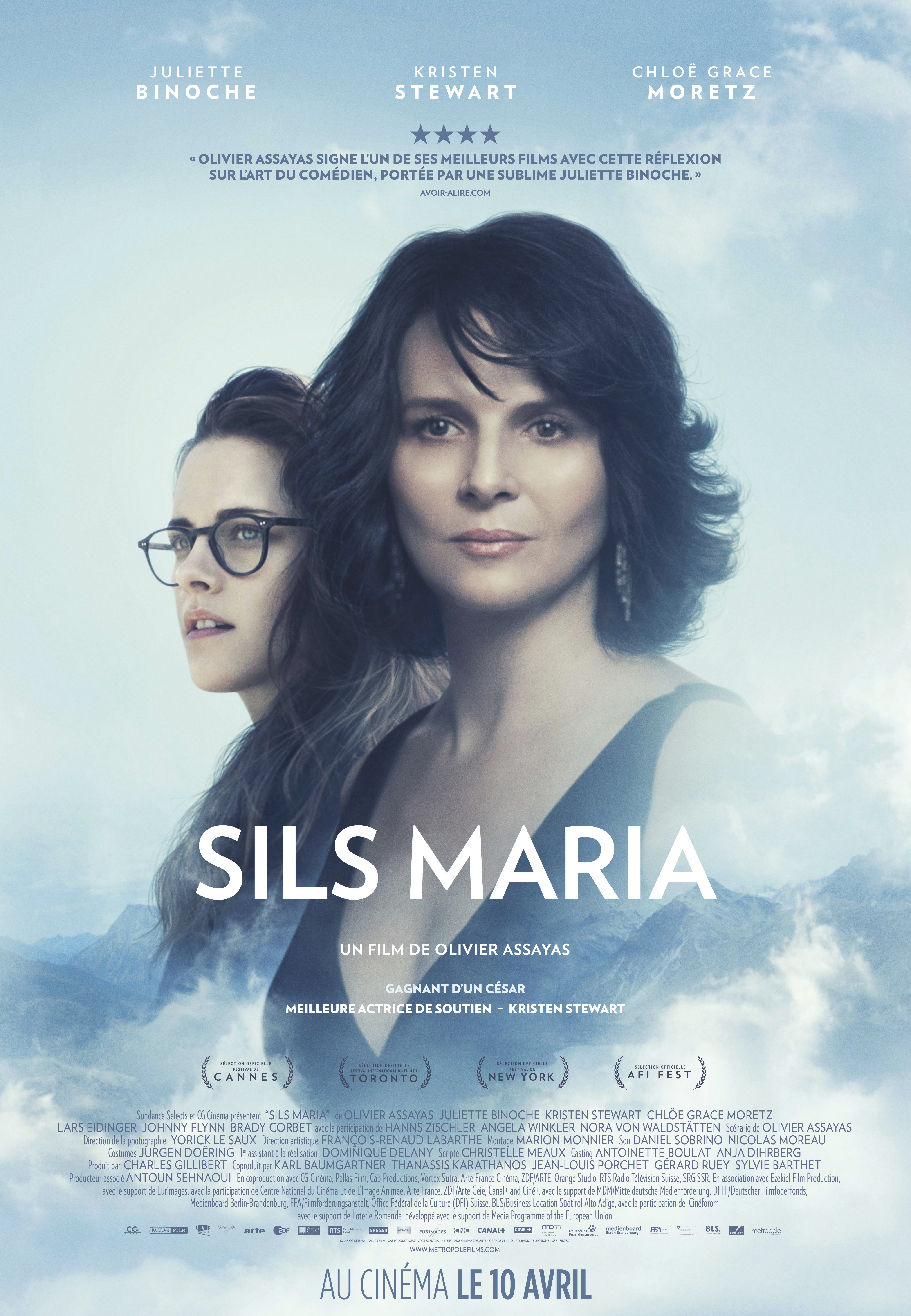 L'affiche du film Sils Maria v.f. [2014]