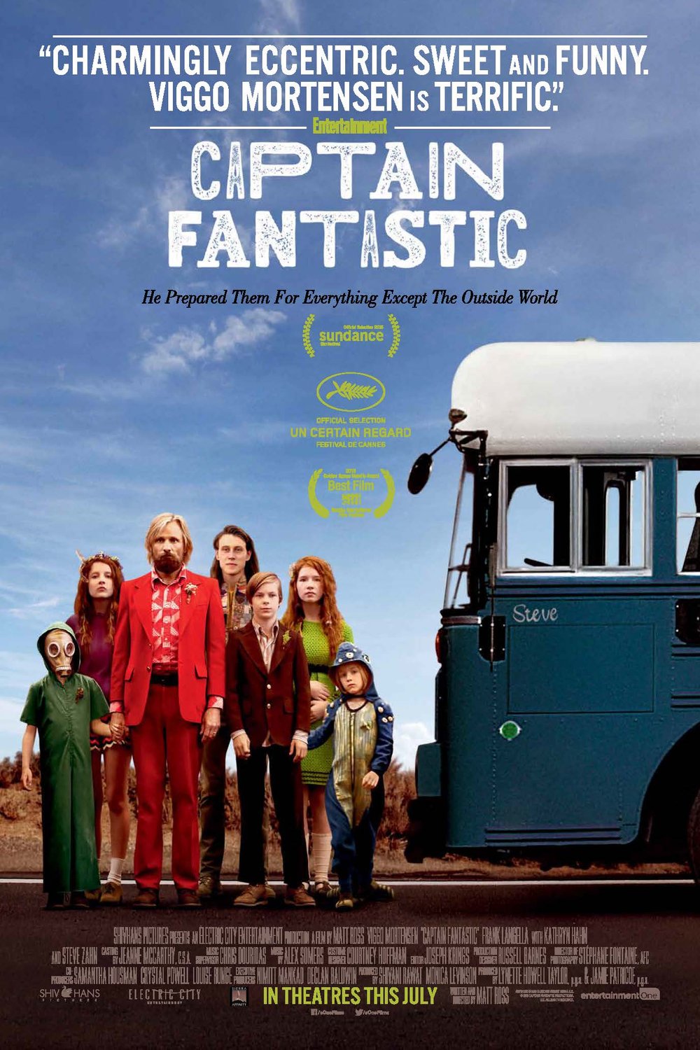 L'affiche du film Captain Fantastic [2016]
