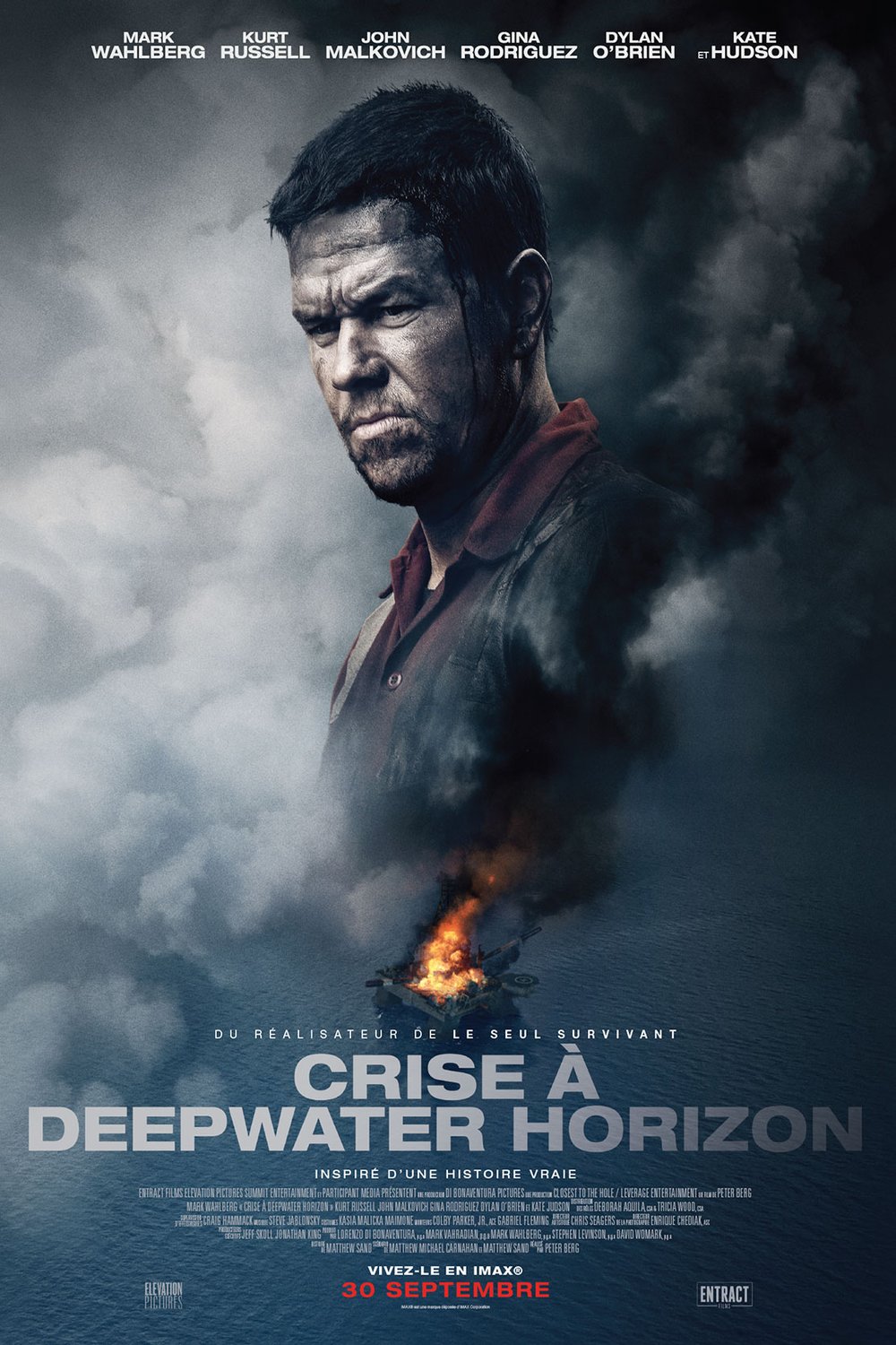 L'affiche du film Crise à Deepwater Horizon [2016]