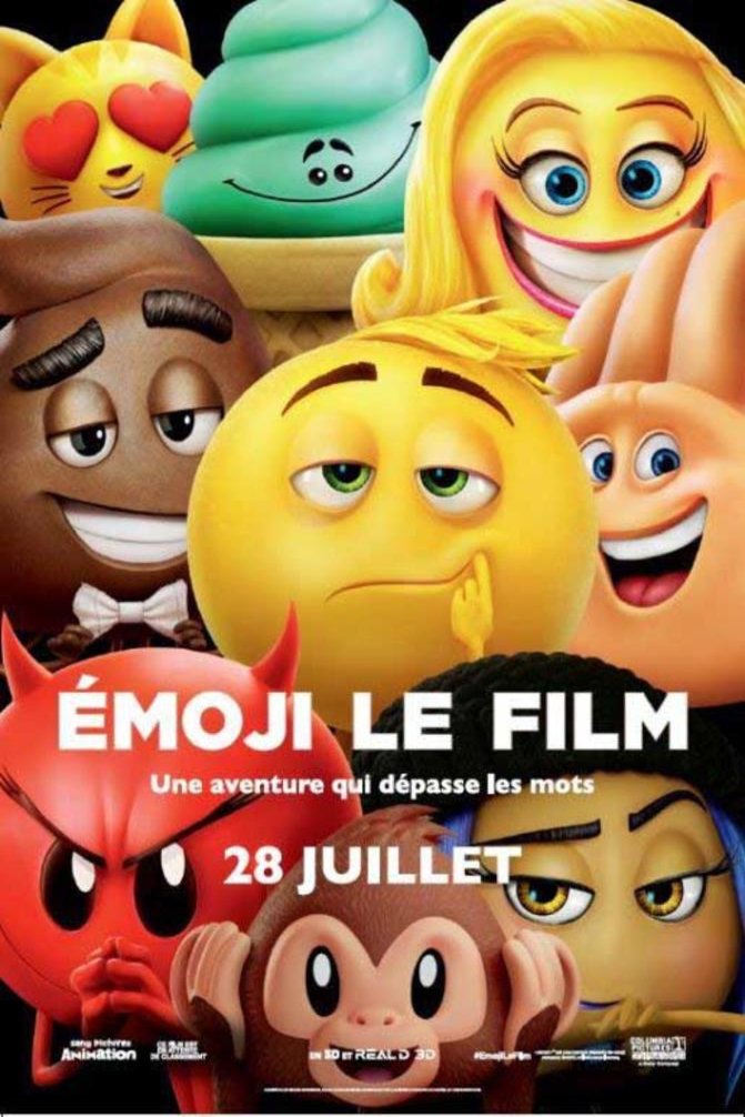 L'affiche du film Émoji le film [2017]