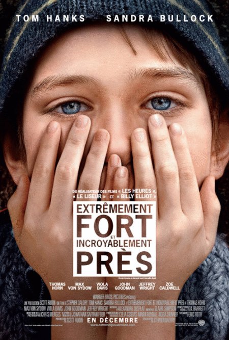 L'affiche du film Extrêmement fort et incroyablement près [2011]