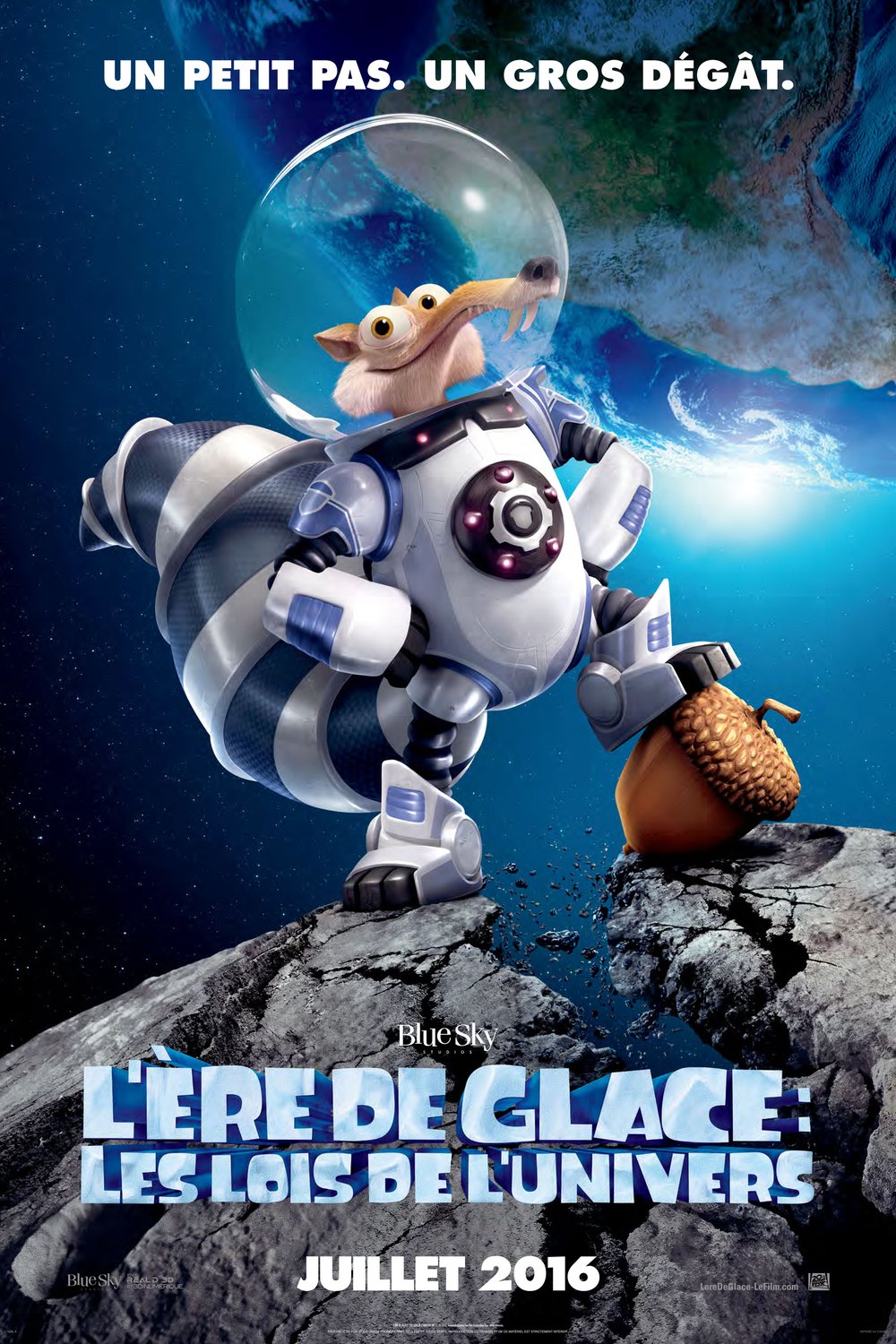 L'affiche du film L'Ère de glace: Les lois de l'univers [2016]