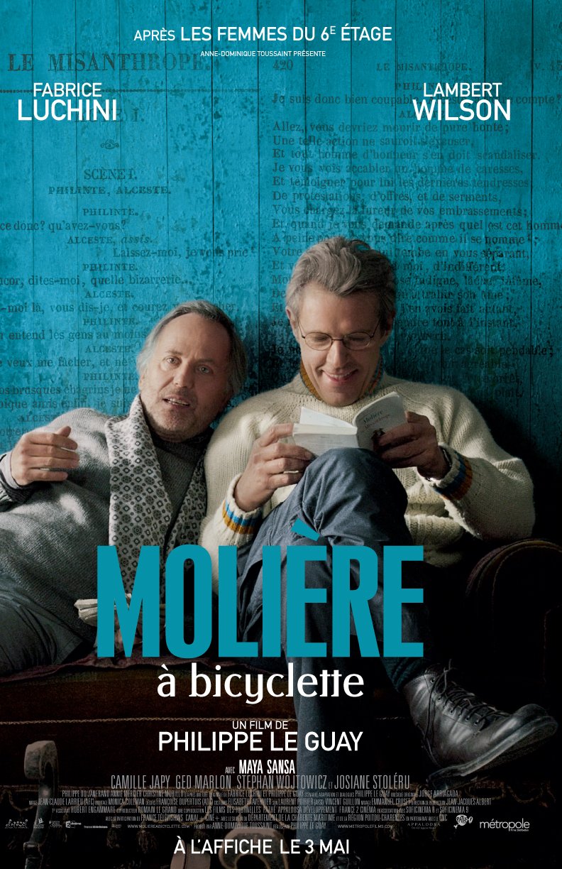 L'affiche du film Molière à bicyclette [2013]