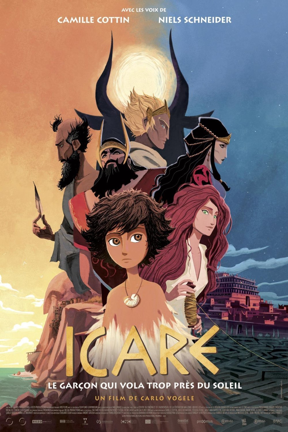 L'affiche du film Icare [2022]