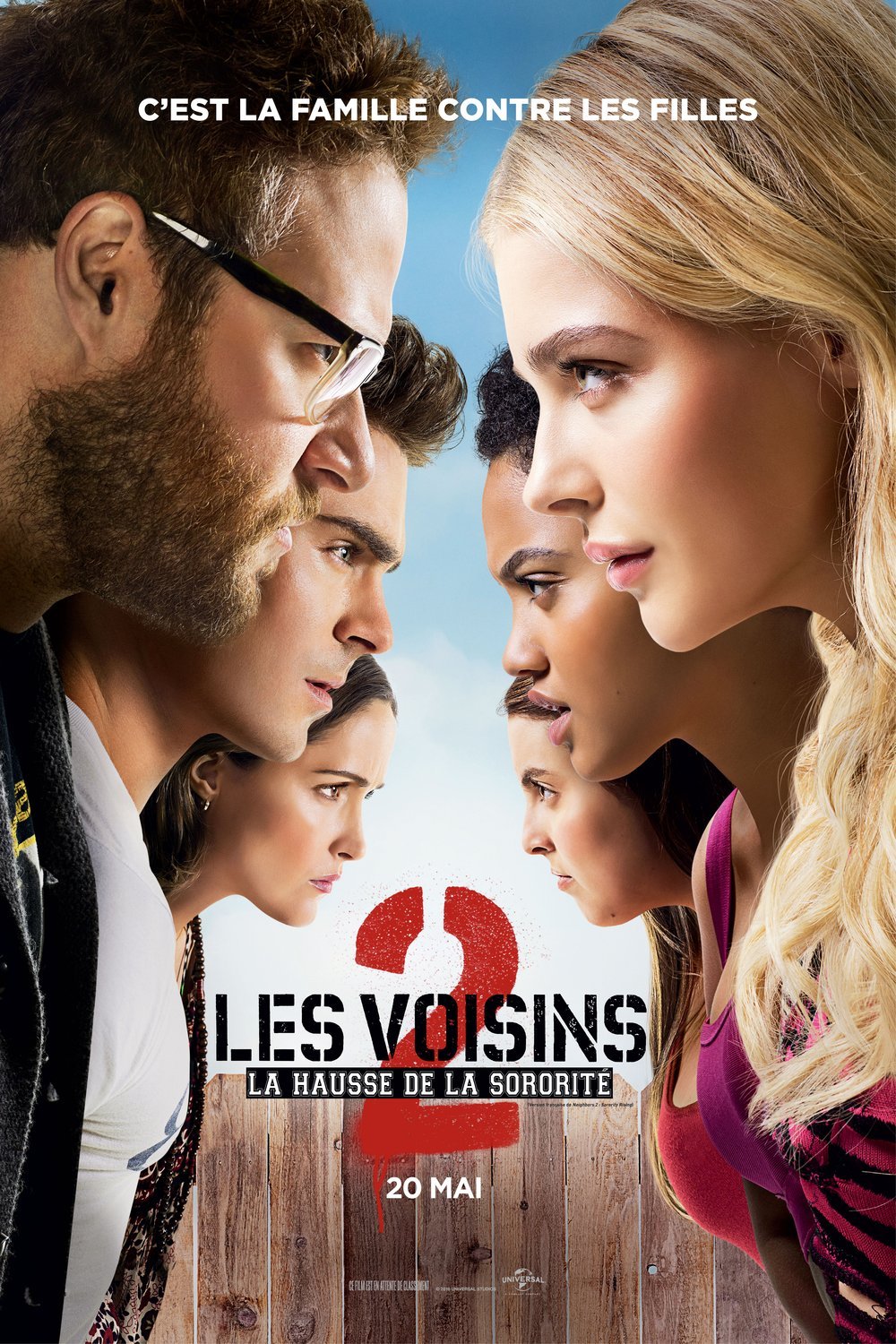 L'affiche du film Les Voisins 2: La hausse de la sororité [2016]