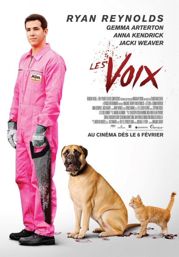 L'affiche du film Les Voix [2014]