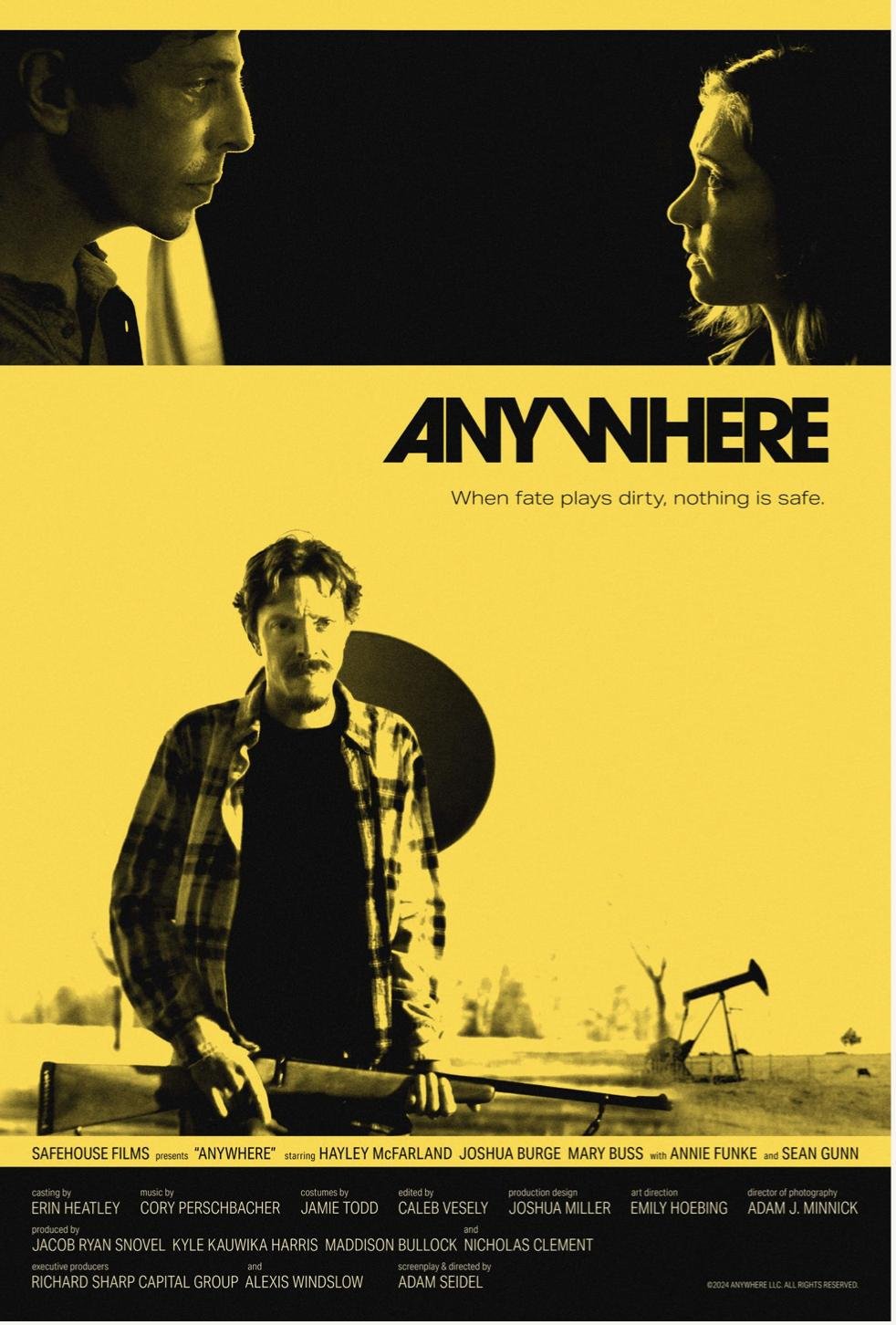 L'affiche du film Anywhere [2026]