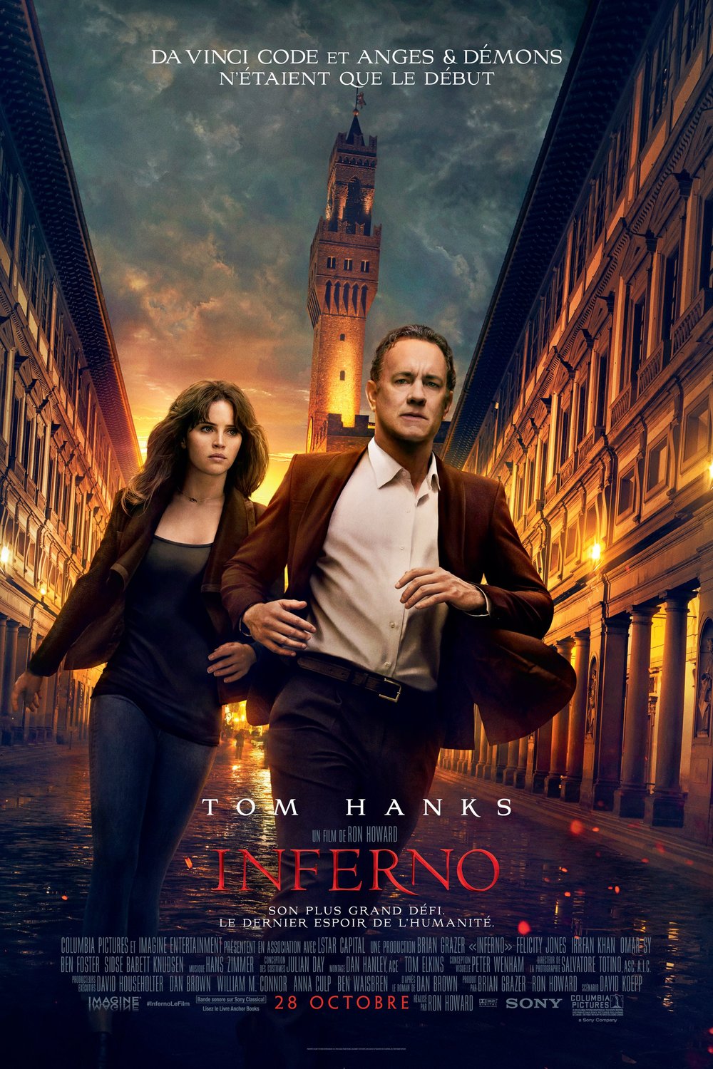 L'affiche du film Inferno v.f. [2016]