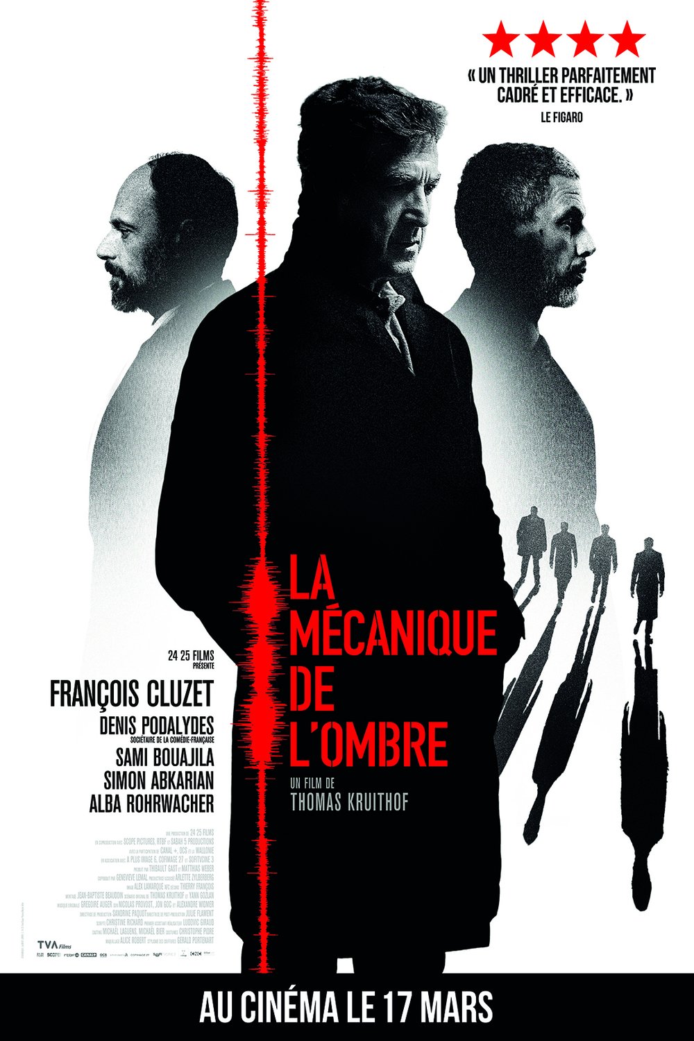 L'affiche du film La Mécanique de l'ombre [2016]