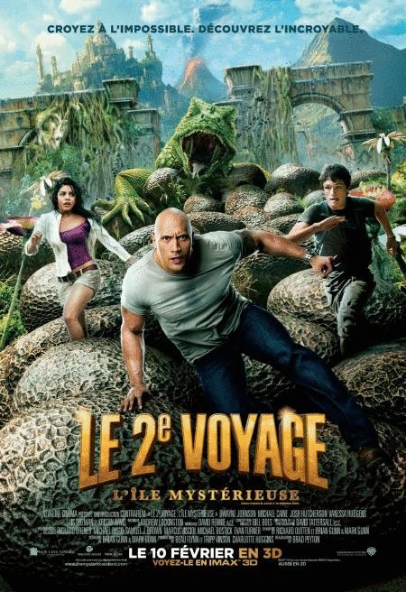 L'affiche du film Le 2e voyage: L'île mystérieuse [2012]