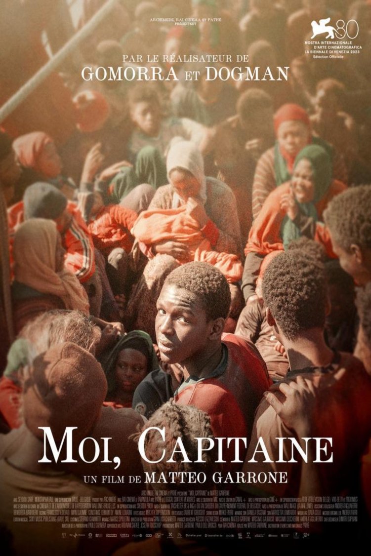 L'affiche du film Moi Capitaine [2023]