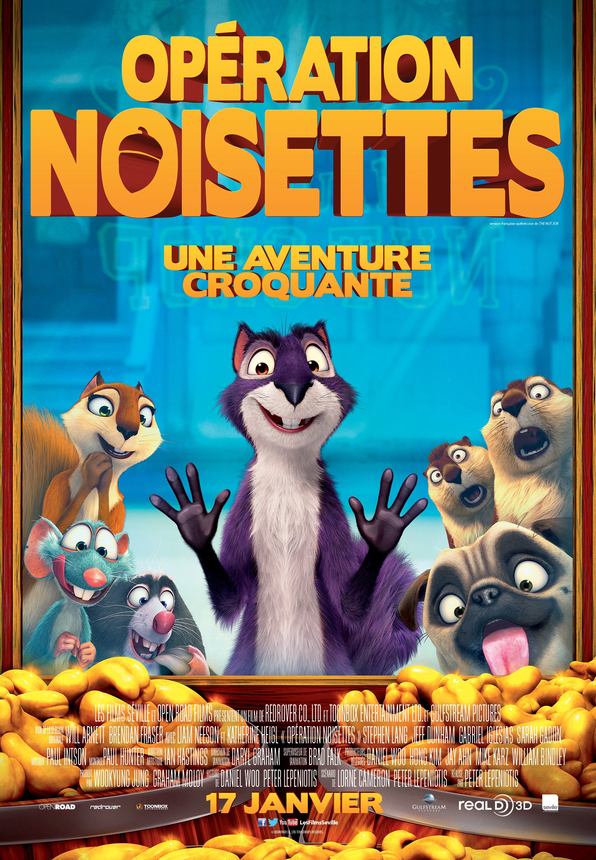 L'affiche du film Opération noisettes [2014]