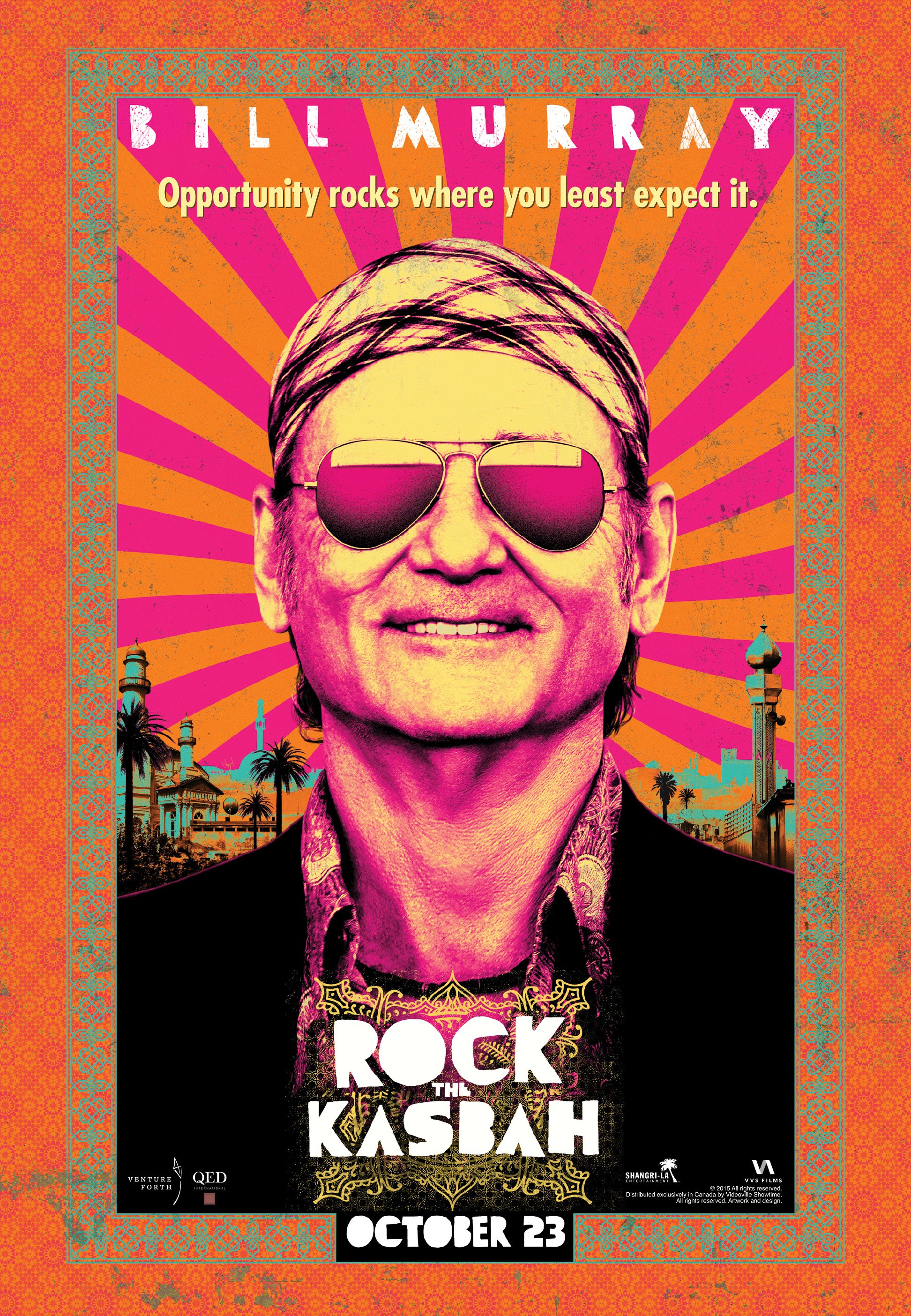 L'affiche du film Rock the Kasbah [2015]