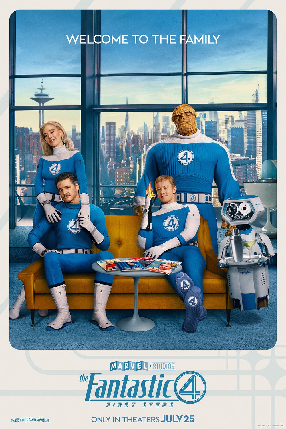 Poster of the movie The Fantastic 4: First Steps