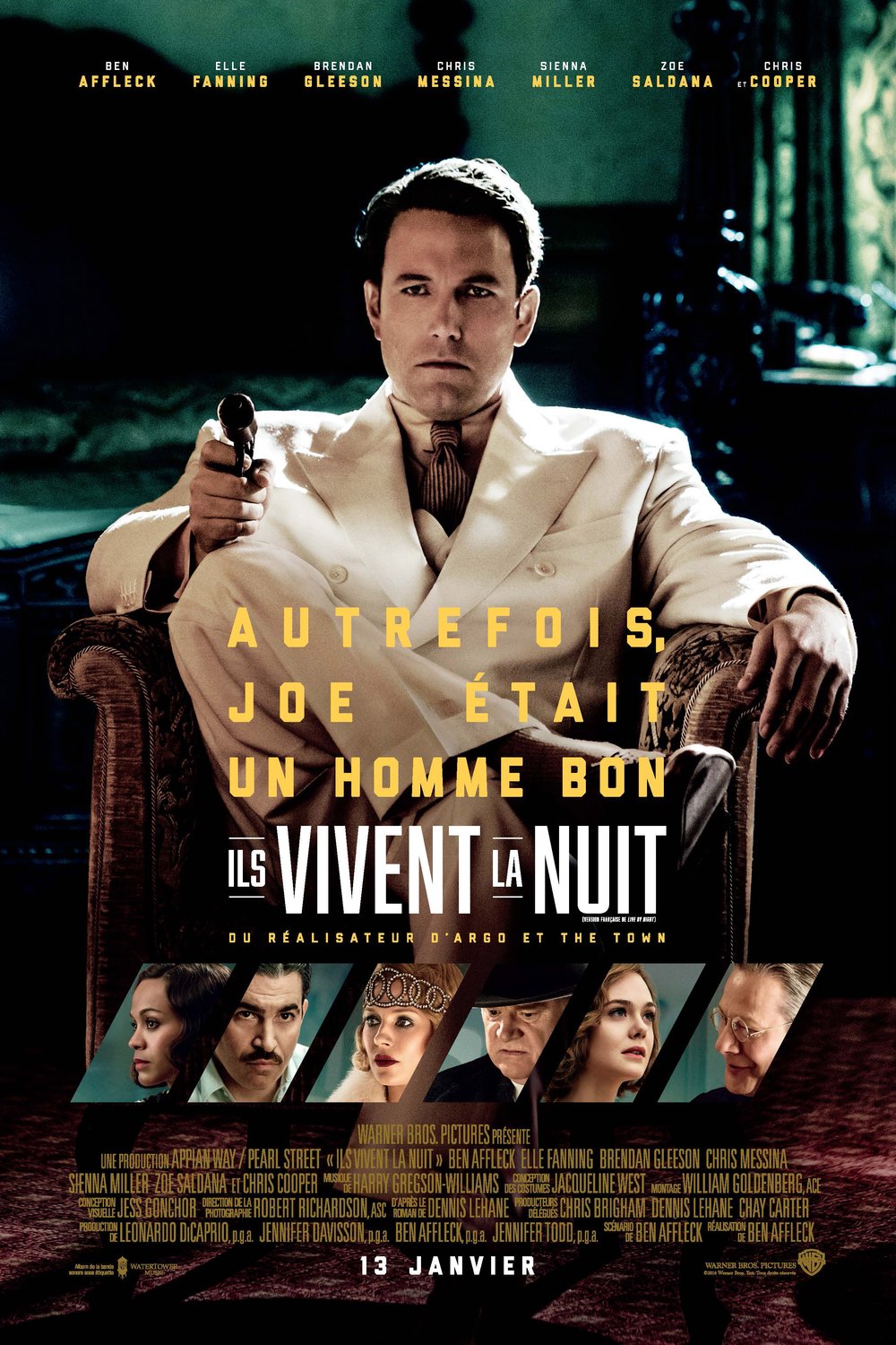 L'affiche du film Ils vivent la nuit [2016]