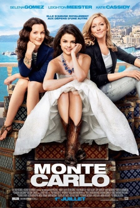 L'affiche du film Monte Carlo v.f. [2011]
