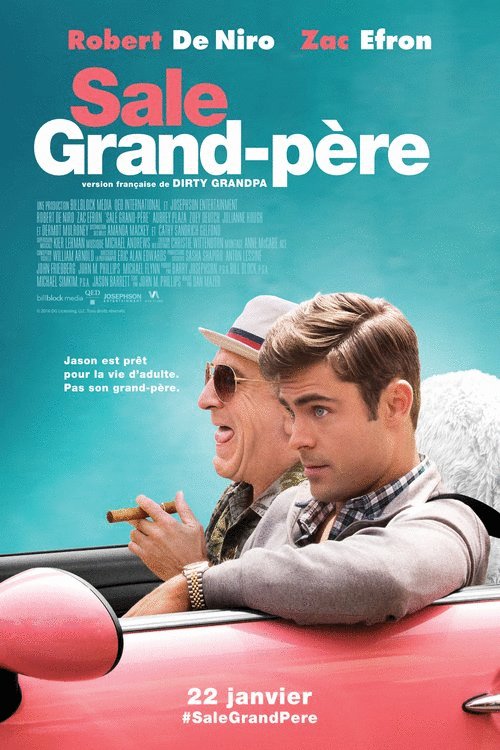 L'affiche du film Sale grand-père [2016]