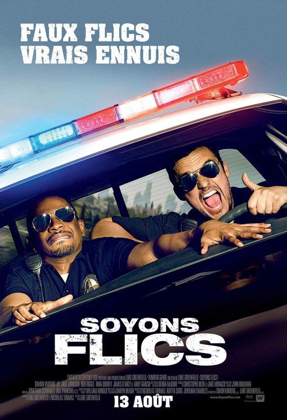 L'affiche du film Soyons flics [2014]