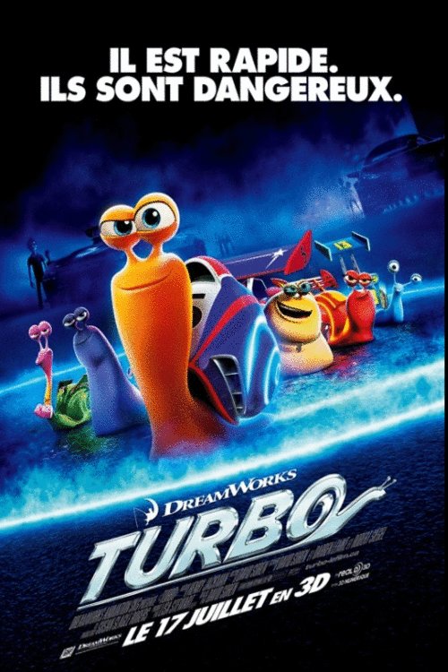L'affiche du film Turbo v.f. [2013]