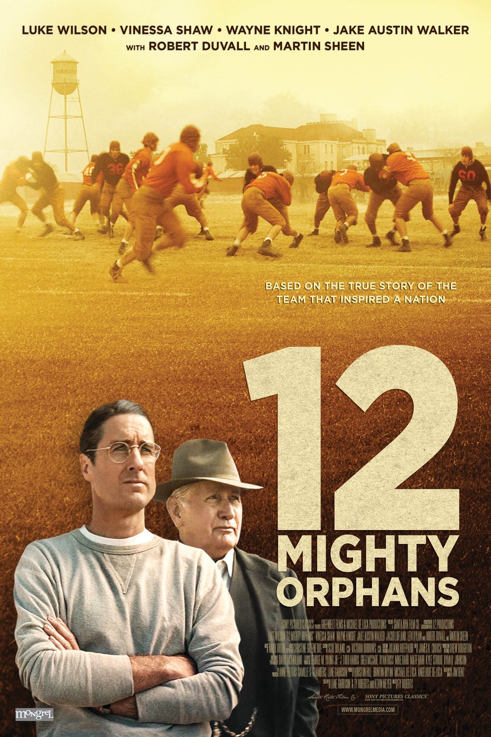 Poster of the movie 12 Mighty Orphans [2021]