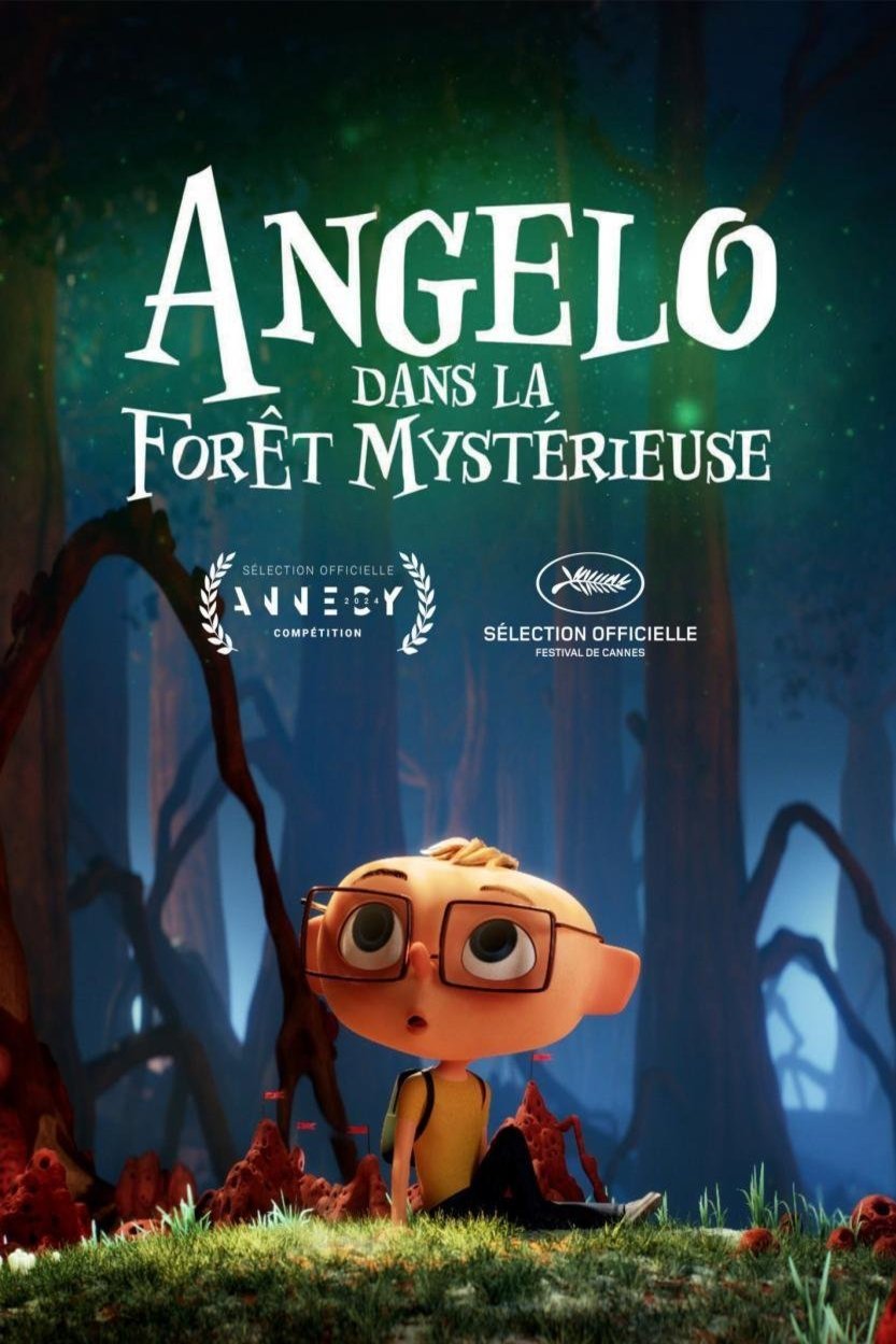L'affiche du film Angelo dans la forêt mystérieuse [2024]