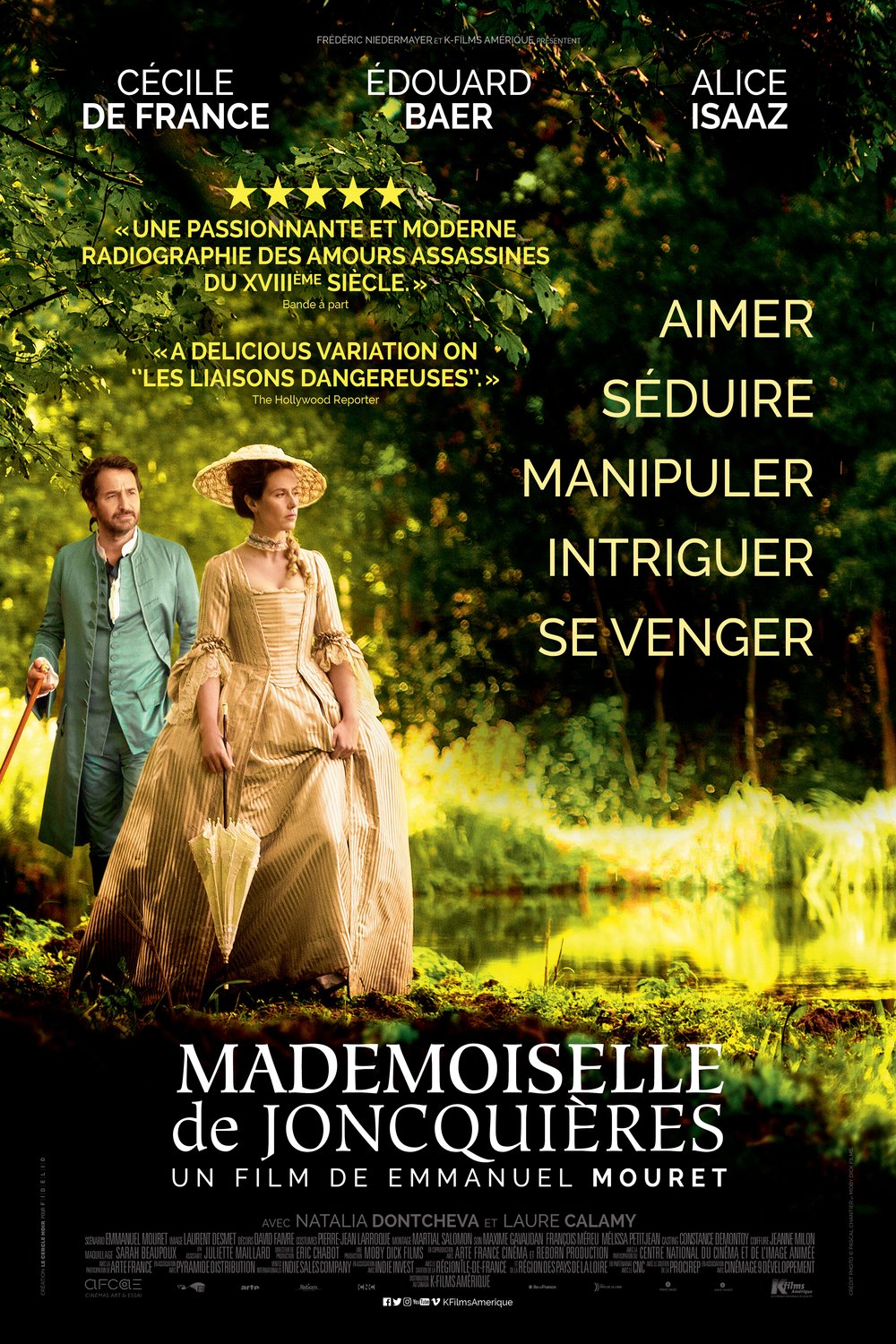 L'affiche du film Mademoiselle de Joncquières [2018]