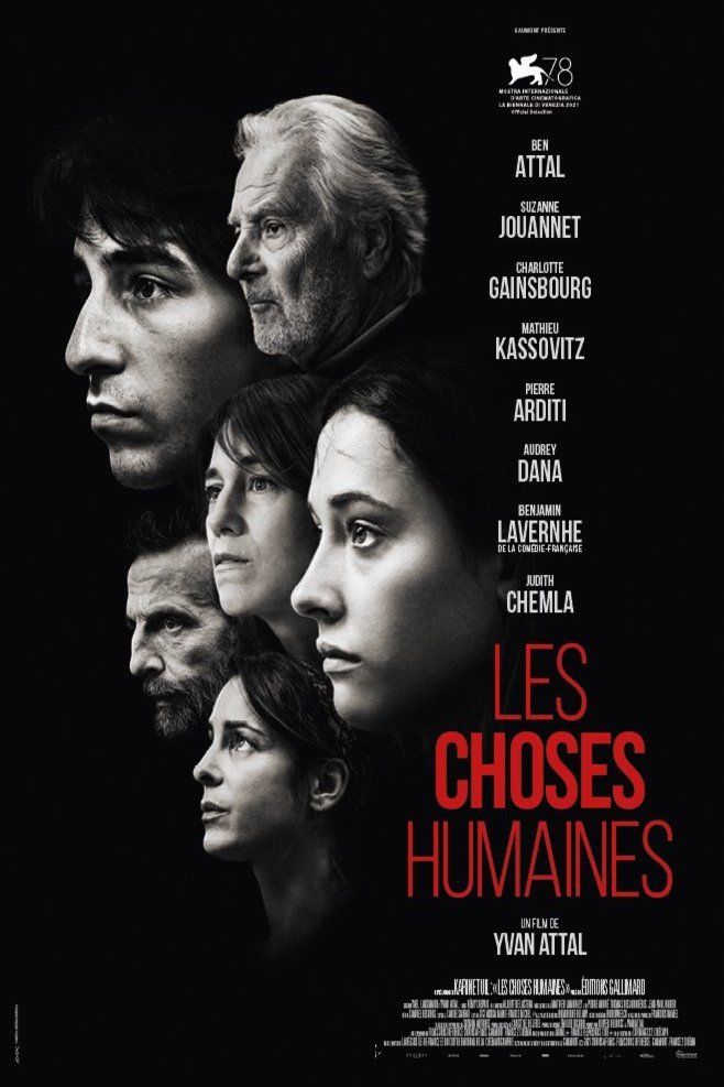L'affiche du film Les choses humaines [2021]