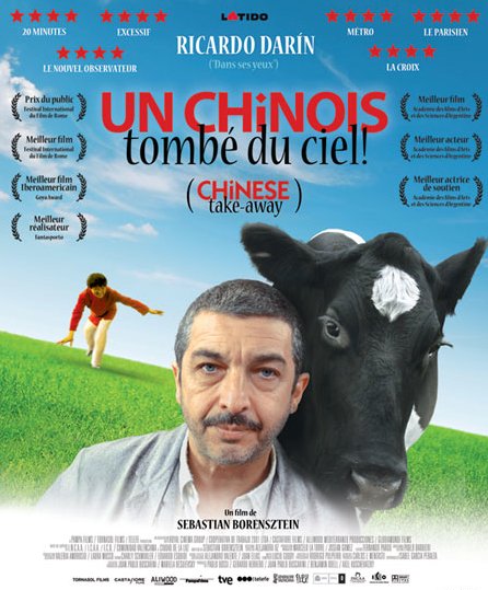 L'affiche du film Un Chinois tombé du ciel [2011]