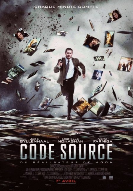 L'affiche du film Code source v.f. [2011]