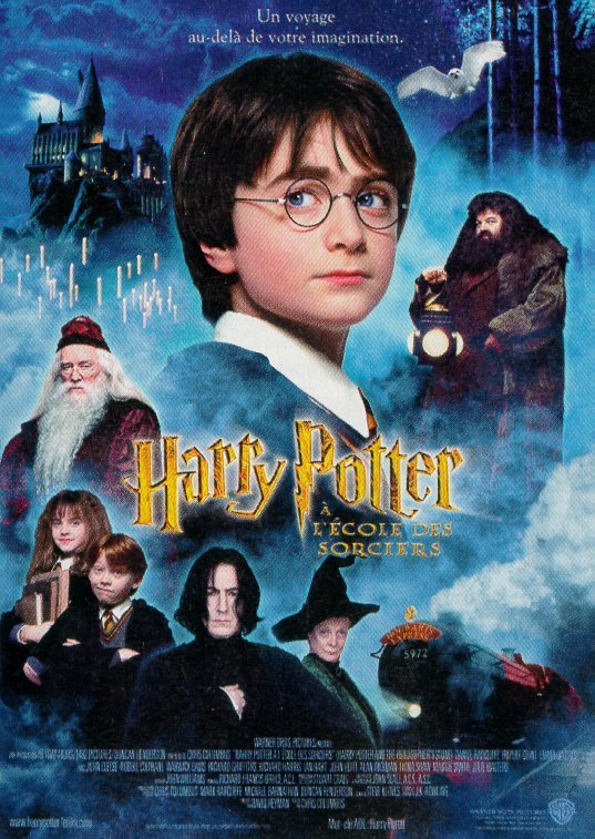 L'affiche du film Harry Potter à l'école des sorciers [2001]