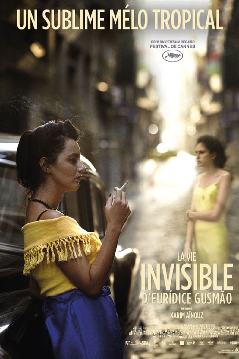 L'affiche du film La Vie invisible d'Euridice Gusmao [2019]
