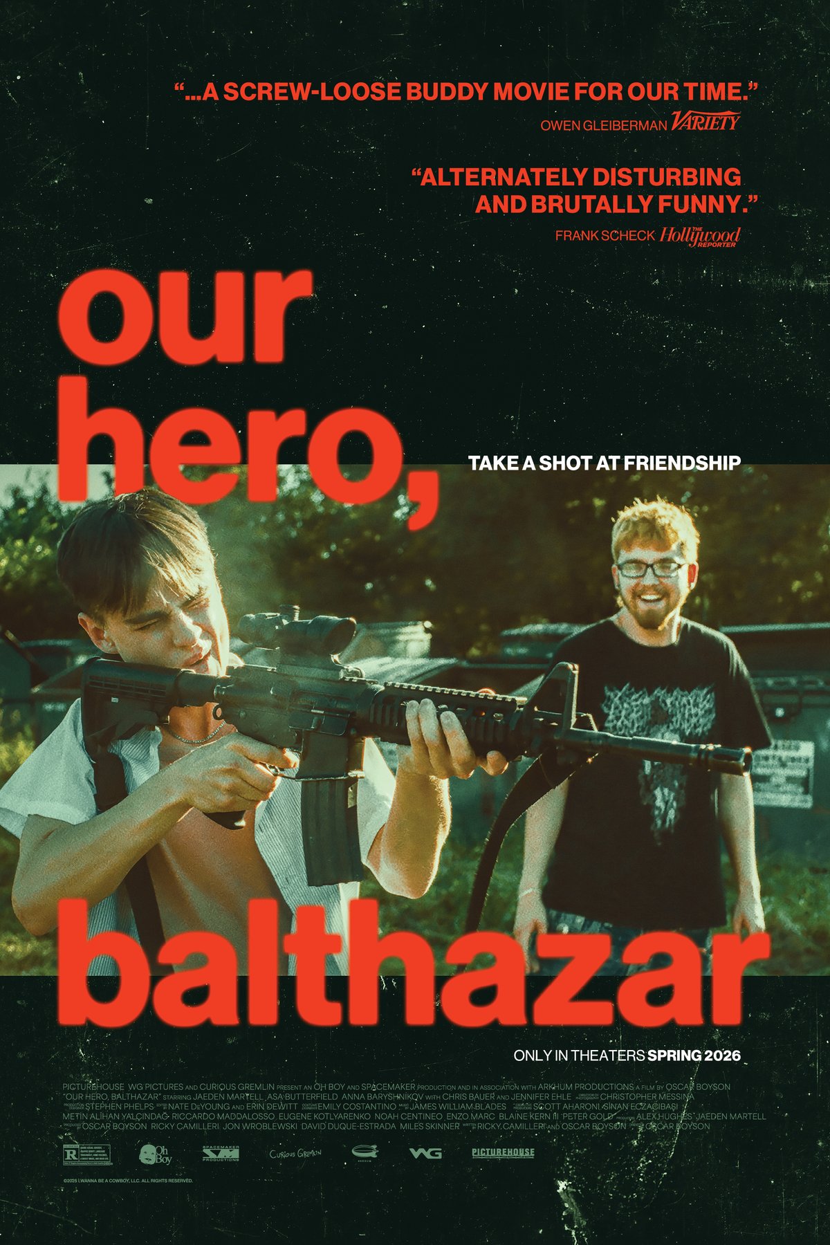 L'affiche du film Our Hero, Balthazar [2025]