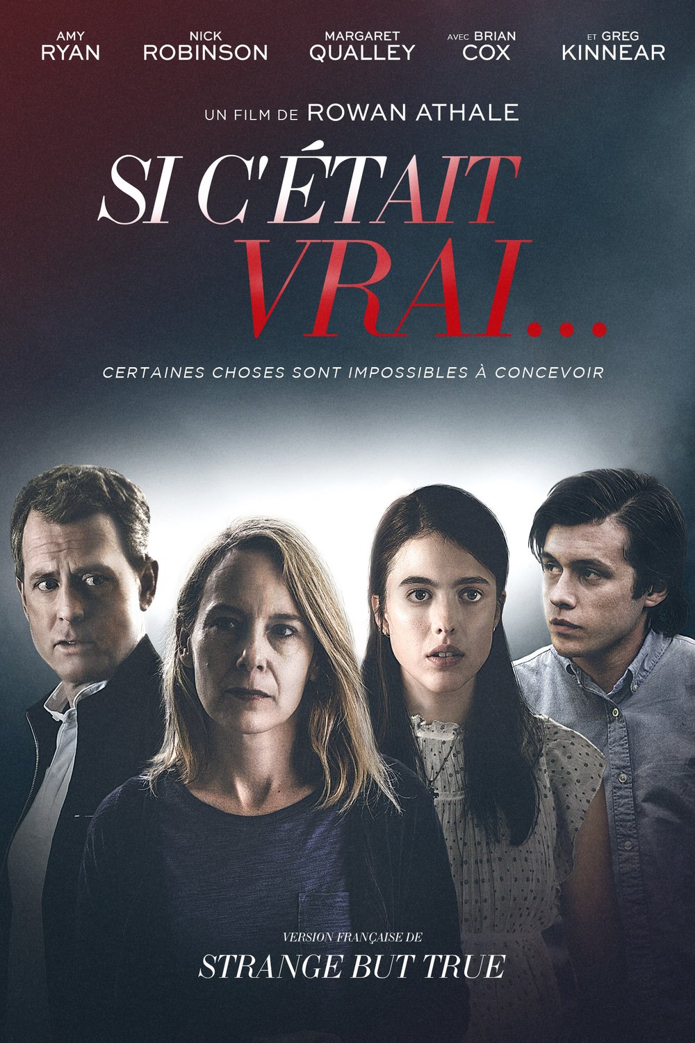 L'affiche du film Si c'était vrai [2019]